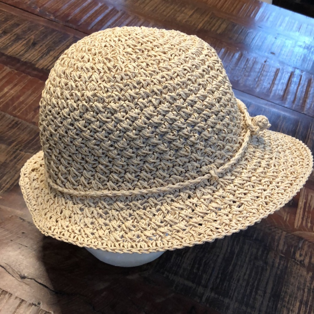 Boho  floppy sun hat - Picture 2 of 4